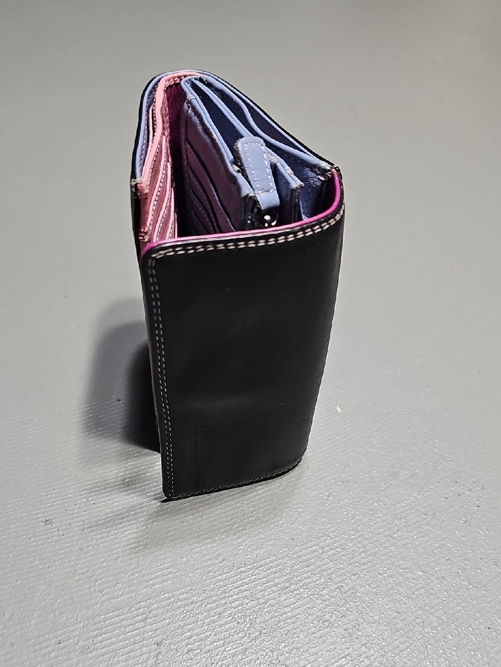 NAVAJO-Meduim 3 Part Wallet With Change TU 750 Derek Alexander